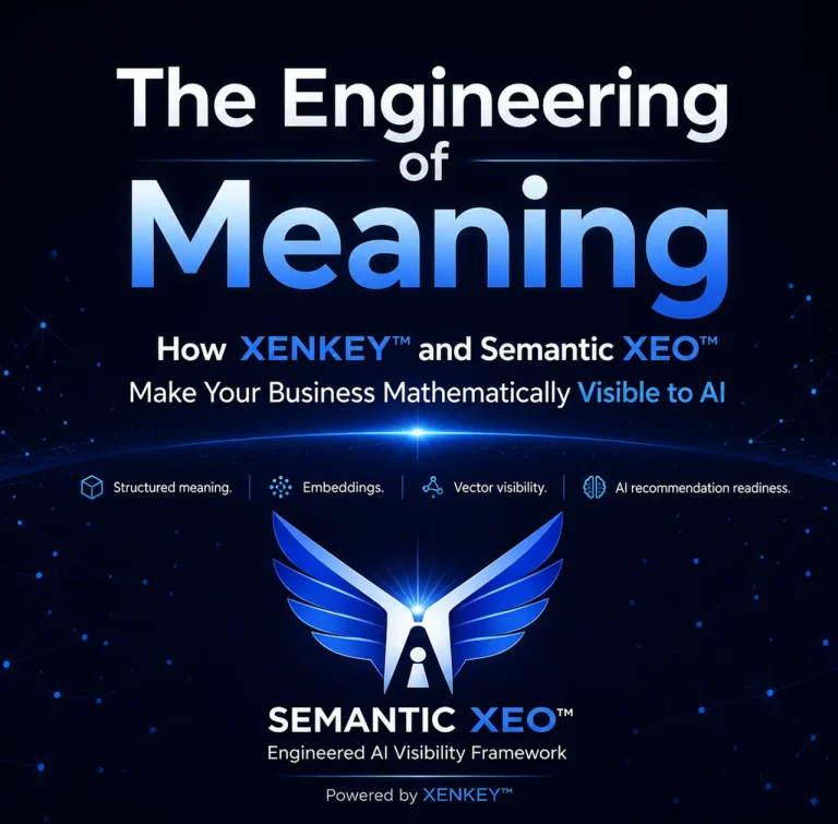 How XENKEY™ and Semantic XEO™ make your business mathematically visible to AI